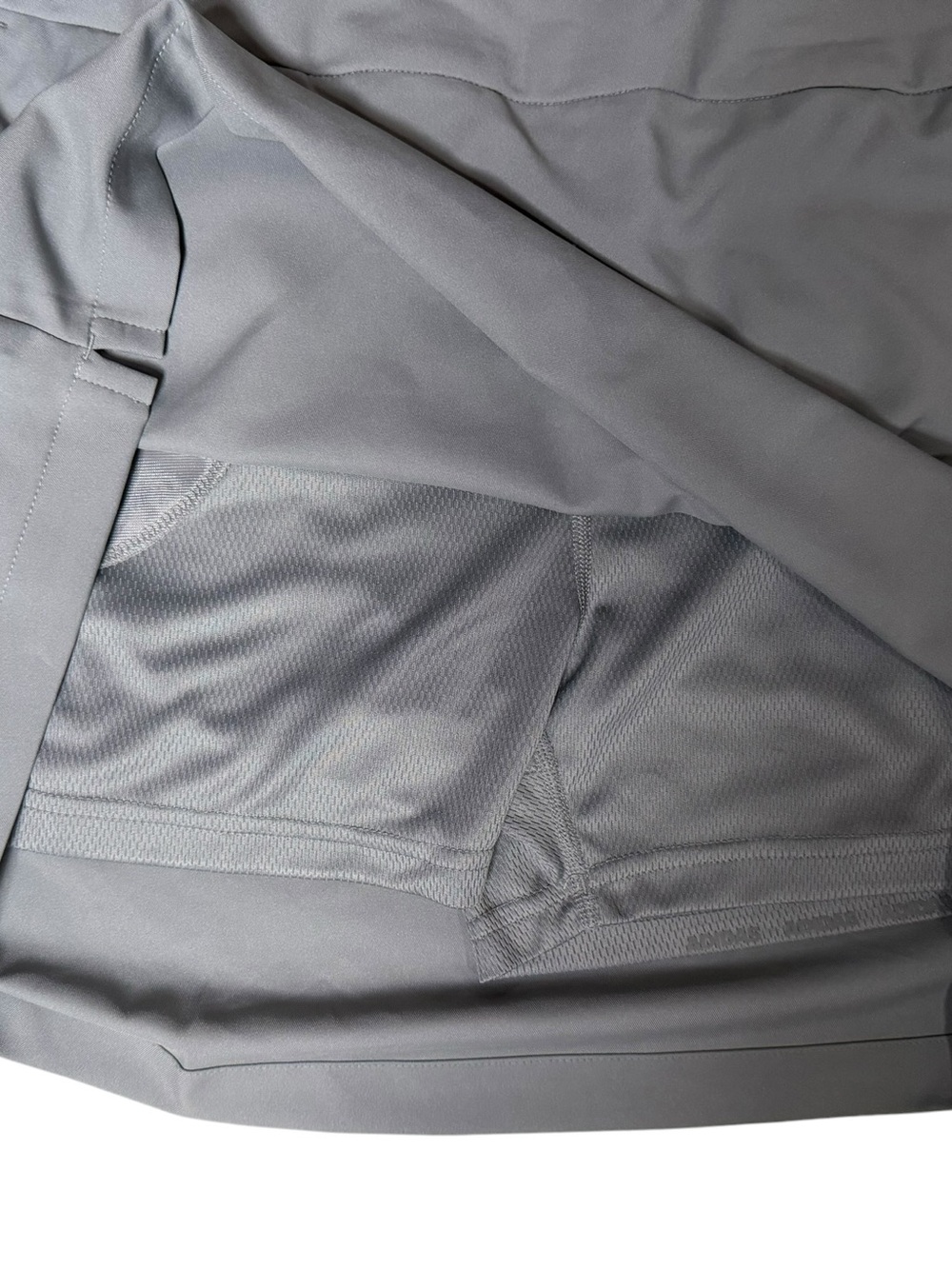 Adidas Gray Performance Skort Tennis Pickleball Golf Athleisure NWT Large - Picture 6 of 10